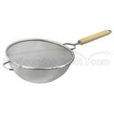 Alegacy Stainless Steel Fine Double Mesh Strainer, 10 1/4 inch Bowl Size.
