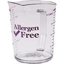Cambro Camwear Polycarbonate Allergen‑Free Purple Measuring Cup, 1 Pint -- 12 per case.