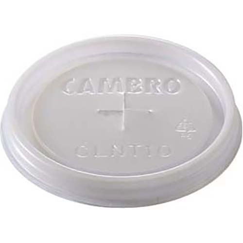 Cambro Translucent Disposable CamLid for Fits Newport Tumbler NT9, 9.3 Ounce -- 1000 per case.