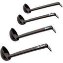 Cambro Camwear Black Polycarbonate Salad Dressing Assortment Imprinted Ladle, 1.0 Ounce -- 12 per case.