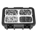 Cambro Black Ultra Pan Carrier Insulated Food Server, 24 3/4 x 8 1/8 x 17 3/8 inch.