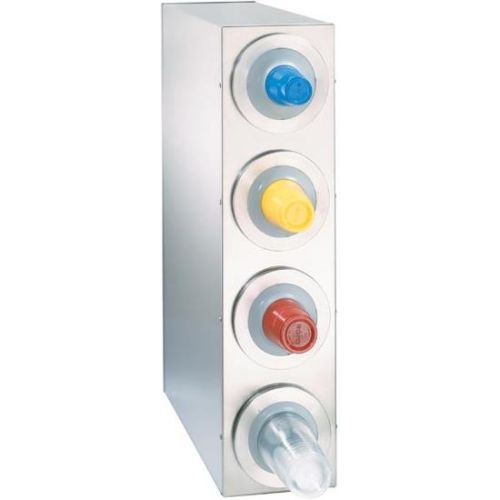 Dispense Rite BFL-R Series Stainless Steel Countertop One Size Fits All Cup Dispensing Cabinet, 32 1/2 x 8 1/8 x 23 inch.