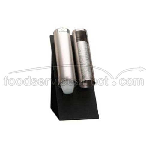 Dispense Rite Black Polystyrene Countertop Stand Only, 15 x 7 1/2 x 11 1/4 inch -- 2 per case.