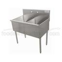 400 Series Stainless Steel Square Corner Scullery Budget Sink 21X36 36 inch O.A..