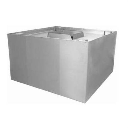Stainless Steel Condensate Hood. Size:36 inchX36 inchX20 inch.