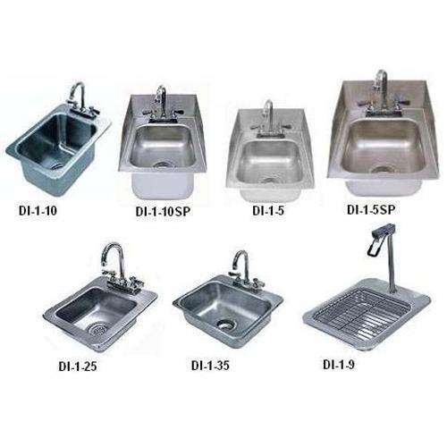 One Compartment Hand Use Drop-in Sink Size : 10 x 14 x 10 inch.