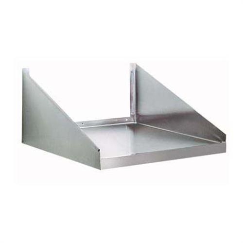 Stainless Steel Wall Mounted Microwave Shelf. Size: 18X24 inch.