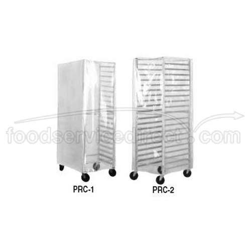 Pan Rack Cover - Enclosed Heavy Duty Plastic Cover With Clear Front.