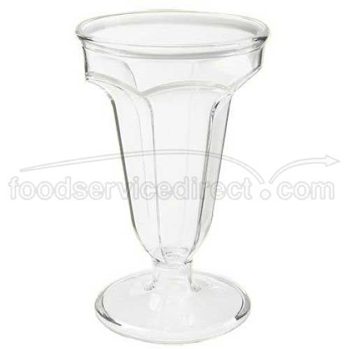 GET Enterprises inc Dessert Time Styrene Acrylonitrile Clear Sundae Dish, 5 Ounce -- 24 per case.