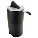 Server Express Round Countertop and Drop-In Condiment Dispenser, 21.625 x 9.625 x 13.937 inch.