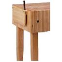 John Boos TKS Knife Holder with Shield, 16 x 7 x 3/4 inch.