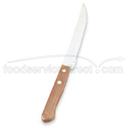Steak KnivesWood Handled Hallow Ground BladeBlade Length 4 3/8 Inches -- 24 per case