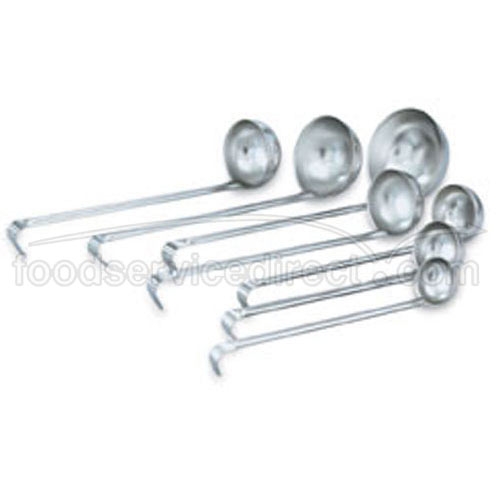 Economy One-Piece Ladles, 18-0 Stainless Steel, Mirror Finish, Capacity 1 Ounce.