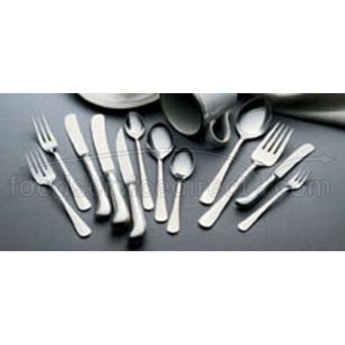 Fork, 3-Tine Salad Queen Anne Flatware, 18 Percent Chrome Stainless Steel -- 12 Per Case