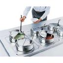 Cover Hinged Kool Touch, Stainless Steel, 9 5/8 Inch.