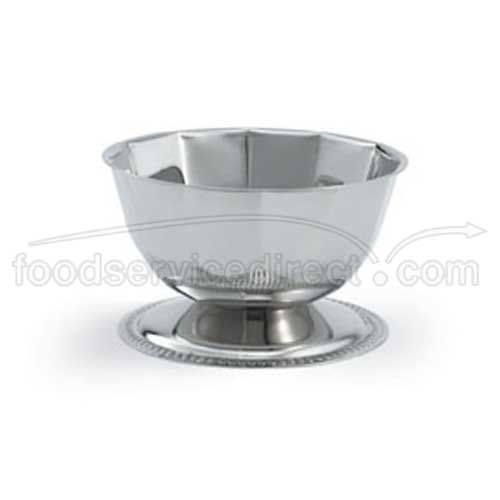 Bowl Paneled Sherbet Stainless Steel 16 Ounce -- 12 Per Case