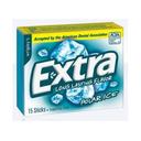 Wrigley Single Serve Polar Ice Extra Gum - 15 Piece, 10 per pack -- 12 packs per case.