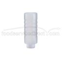 Traex FlowCut Clear Standard Squeeze Dispenser, 32 Ounce -- 12 per case.