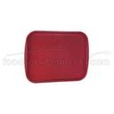Traex Burgundy Fast Food Tray, 10 x 14 inch -- 24 per case.