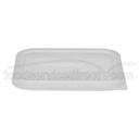 Translucent Cambro Square Seal Cover Only for 4 Quart Camwear Camsquares Container -- 6 per case