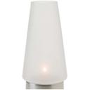 Hollowick Satin Linen Conical Globe, 6 3/4 inch Height x 4 inch Dia.