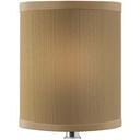 Hollowick Drum Fabric Sandstone Candlestick Shade, 4 3/16 inch x 5 3/4 inch Dia.