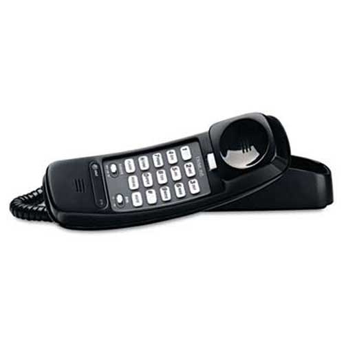 AT and T 210 Trimline Telephone, Black