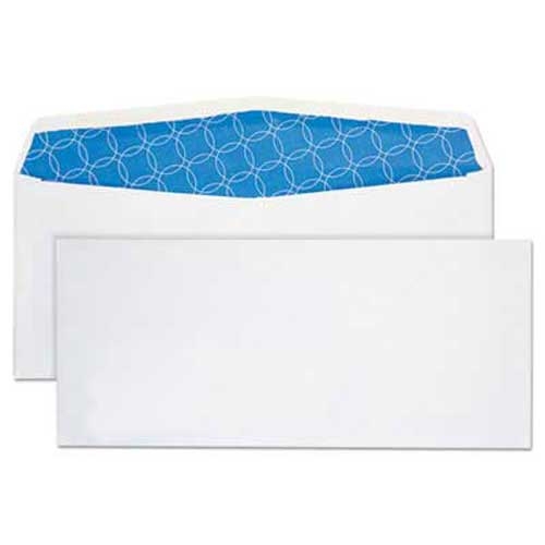 Quality Park Tinted Envelope, Contemporary, #10, White, 500/Box