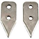 Winco Tempered Steel Alloy with Nickel Plating 2 Piece Replacement Blade Set for Can Opener -- 2 set per case.