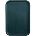 Winco Plastic Green Fast Food Tray, 10 x 14 inch -- 12 per case.