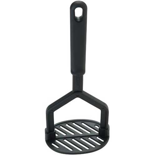 Winco Heat Resistant Black Nylon Masher -- 12 per case.