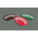 Winco Oval Fast Food Basket, 9 1/2 x 5 x 2 inch -- 12 per case.