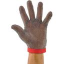 Winco Medium Red Strap Reversible Protective Mesh Glove -- 10 per case.