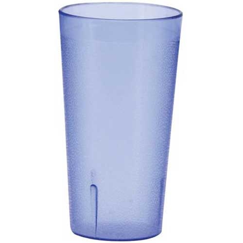 Winco Blue Pebbled Tumbler, 20 Ounce -- 2 per case.