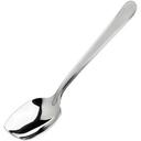 Winco Slanted Plating Solid Spoon, 8 inch -- 6 per case.