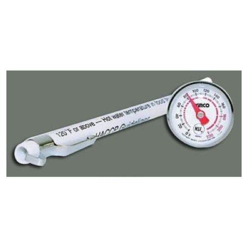 Winco Calibrated Dial Instant Read Thermometer, 1 3/4 inch.