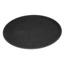 Winco Round Rubber-Lined Easy Hold Bar Tray, 11 inch.