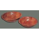 Winco Woven Wood Salad Bowl, 10 inch.