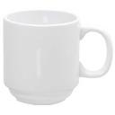 Yanco Abco Porcelain Round Super White Prime Mug, 10 Ounce -- 36 per case.