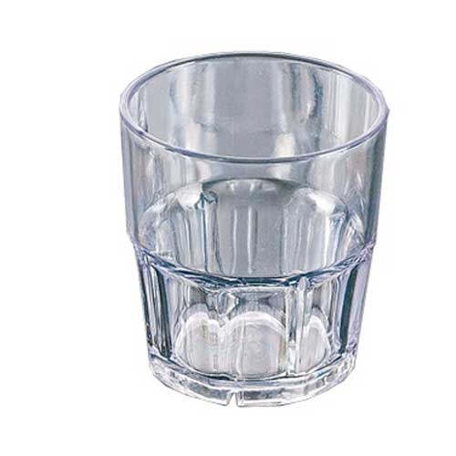 Yanco Hawaii San Plastic Clear Rocks, 9 Ounce -- 72 per case.