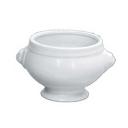 Yanco Porcelain White Round Accessories Lion Bouillon Without Lid, 32 Ounce -- 12 per case.