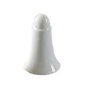 Yanco Paris Porcelain Super White Round Pepper Shaker, 4 inch Height -- 48 per case.