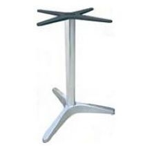 Emu Americas LLC Max Aluminum Outdoor/Indoor 3 Leg Dining Table Base Only, 23 x 24 x 10 inch.