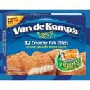 Pinnacle Frozen Van de Kamps Breaded Fish Fillet, 21 Ounce -- 12 per case.