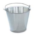 Vollrath Stainless Steel Tapered Utility Dairy Pail, 12.5 Quart -- 3 per case.