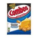 Combos Cheddar Cheese Cracker Singles Snacks - 18 count per pack -- 12 packs per case.