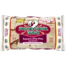 Pennsylvania Dutch Square Pot Pie Egg Noodles, 12 Ounce -- 12 per case.