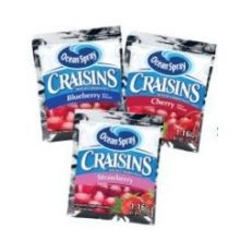 Craisins Strawberry Dried Cranberries, 1.16 Ounce. -- 200 per case.