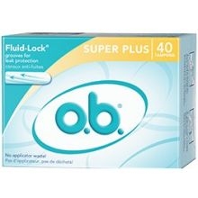 Ob Original Super Plus Digital Tampon - 40 per pack -- 12 packs per case.