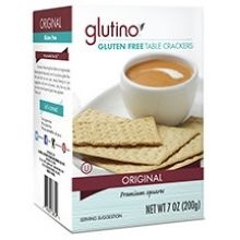 Glutino Table Crackers, 7 Ounce -- 12 per case.